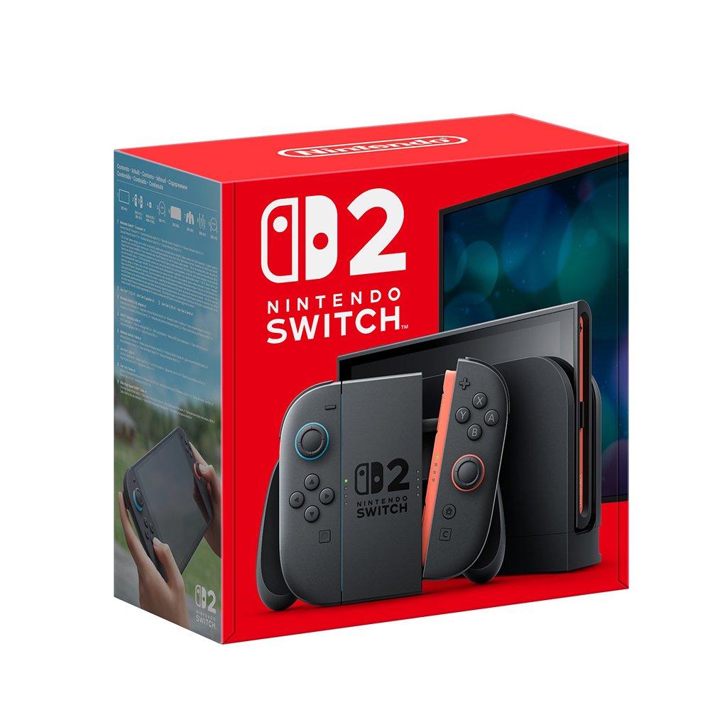 Nintendo Switch 2 žaidimų konsolė (juoda)