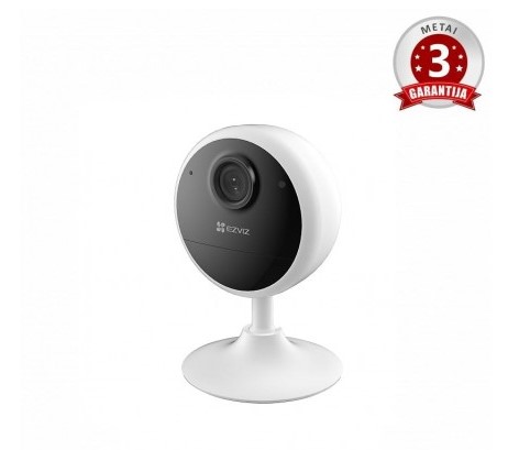 Wi-Fi vidaus vaizdo stebėjimo kamera su baterija CB1, 1080p, USB-C, 1600mAh, Micro SD iki 512gb