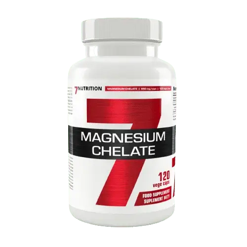 7 NUTRITION Magnesium Chelate (Bisglycinate) - 120 kaps.