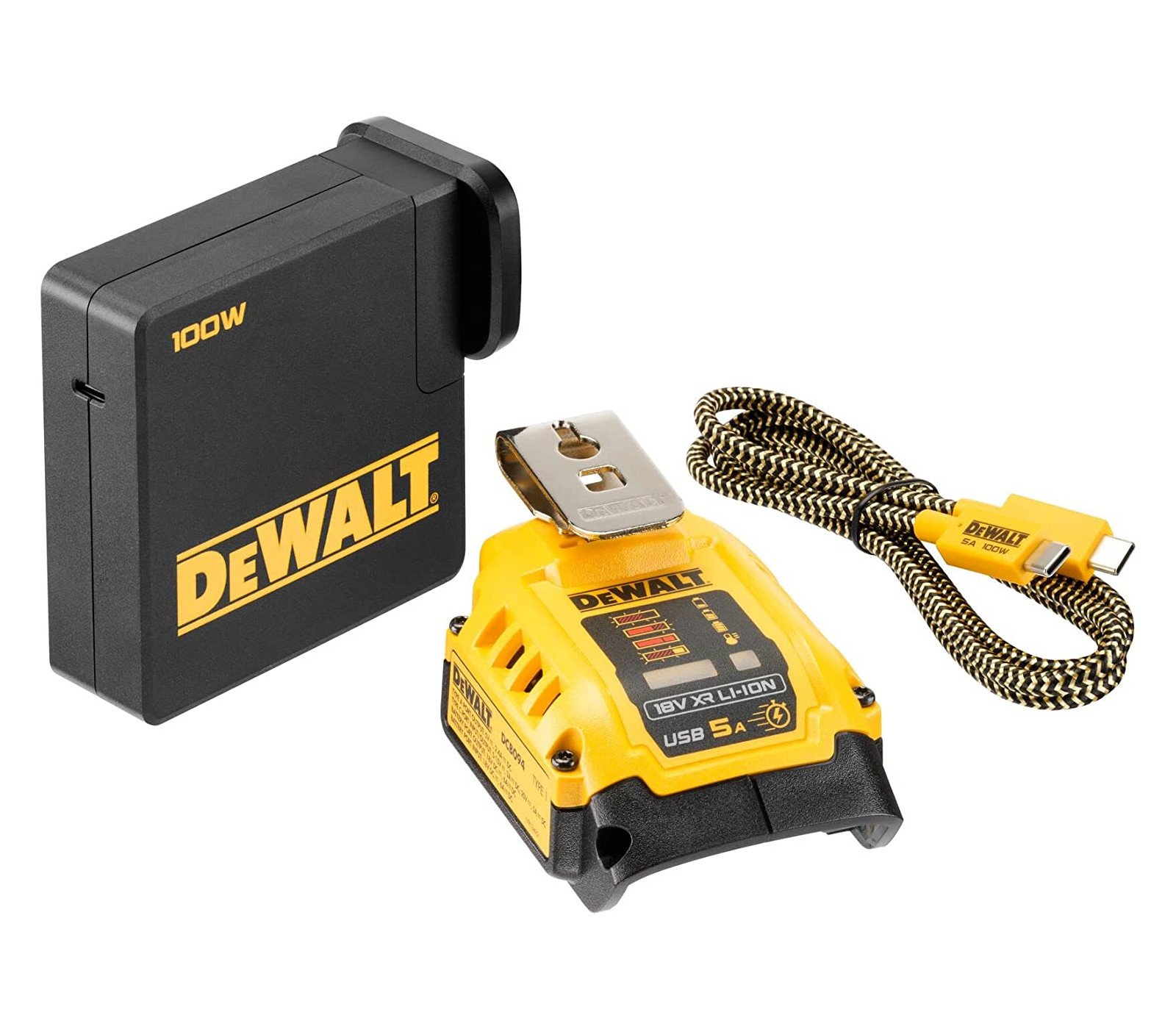 Dewalt USB-C adapteris DCB094K, 18 - 54 V