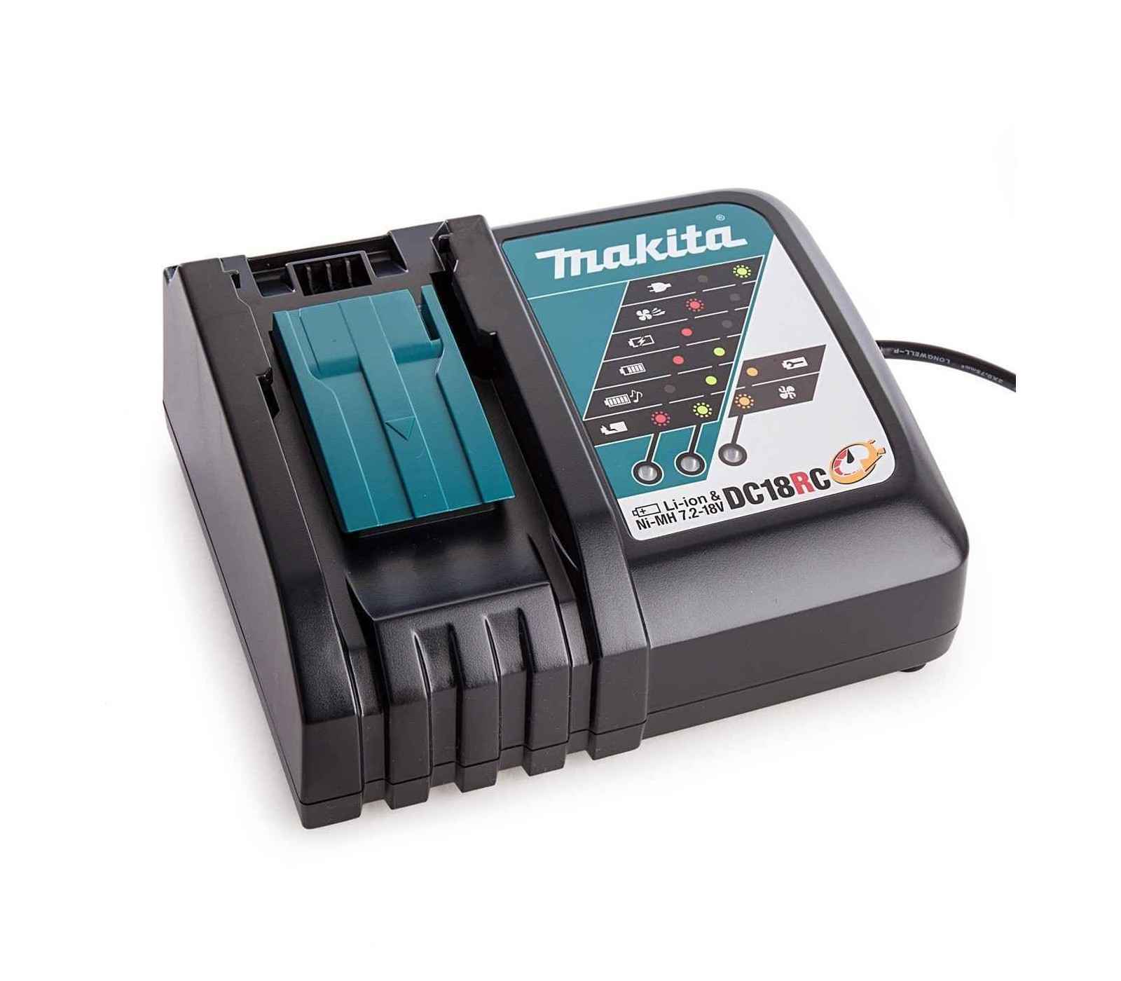 Įkroviklis Makita DC18RC (195584-2), 14,4 - 18 V