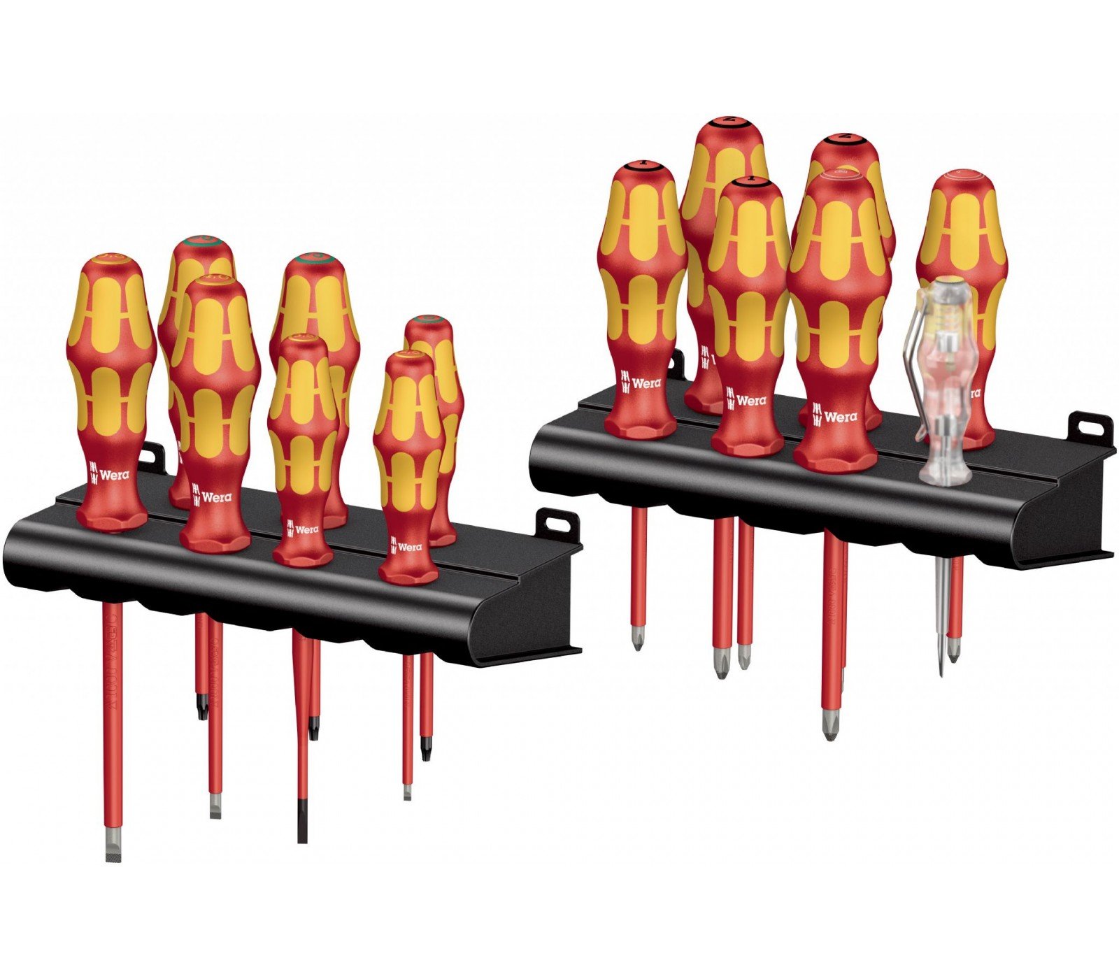 Wera atsuktuvų rinkinys Kraftform Big Pack 100 VDE (05105631001), 14 vnt.