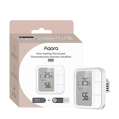 SMART HOME FLOOR THERMOSTAT/W500 UT-A01D AQARA|UT-A01D