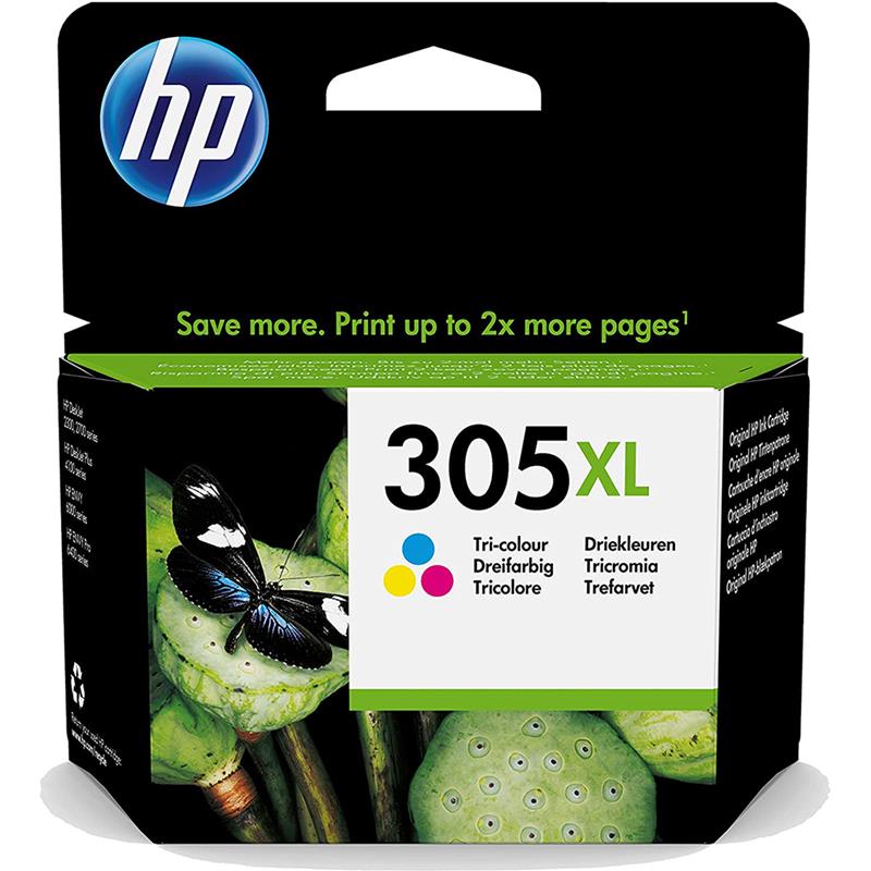 Rašalo kasetė Ink HP 305XL, Spalvota Prekė - 3YM63AE#UUS