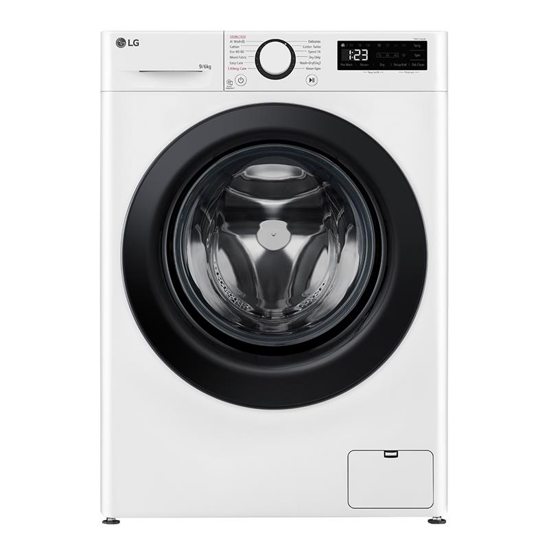 LG, 9 kg / 6 kg, depth 56,5 cm, 1400 rpm - Skalbimo mašina-džiovyklė