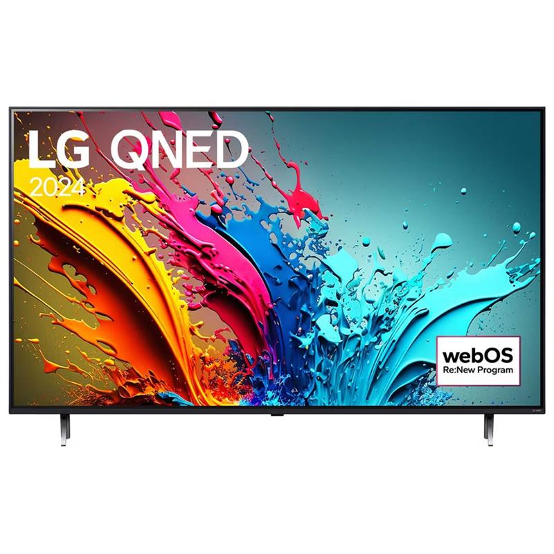 Televizorius LG QNED86, 65'', 4K UHD, QNED, juodas Prekė - 65QNED86T3A.AEU