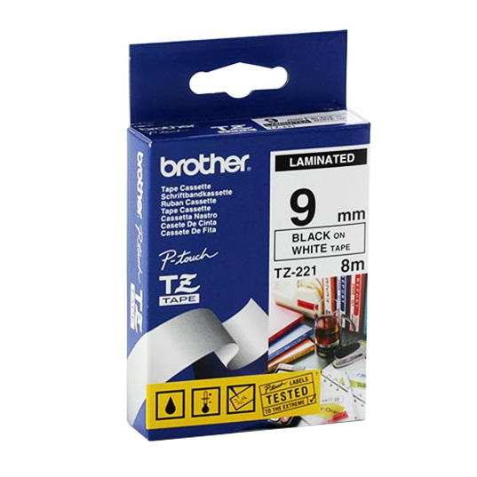 Juostelė Brother Prekė - TZE221 8m x 9mm