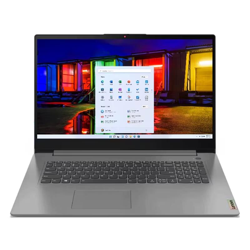 Lenovo IdeaPad 3 17ALC6, Ryzen 5, 8 GB, 512 GB, SWE, pilkas - Nešiojamasis kompiuteris, 82KV00KNMX