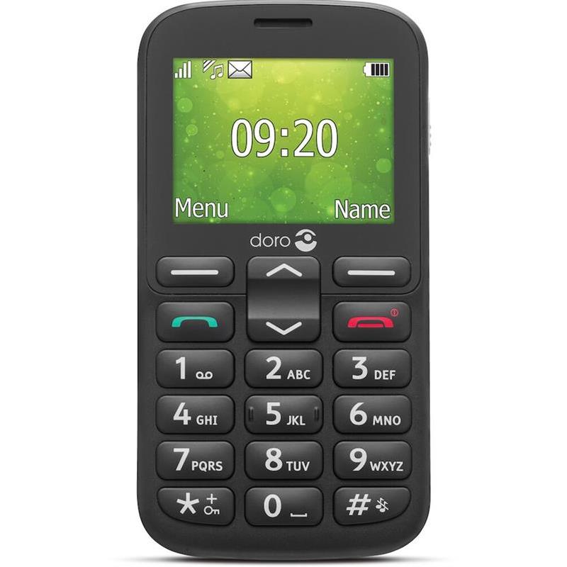 Telefonas Doro 1380, black Prekė - DORO1380BLACK
