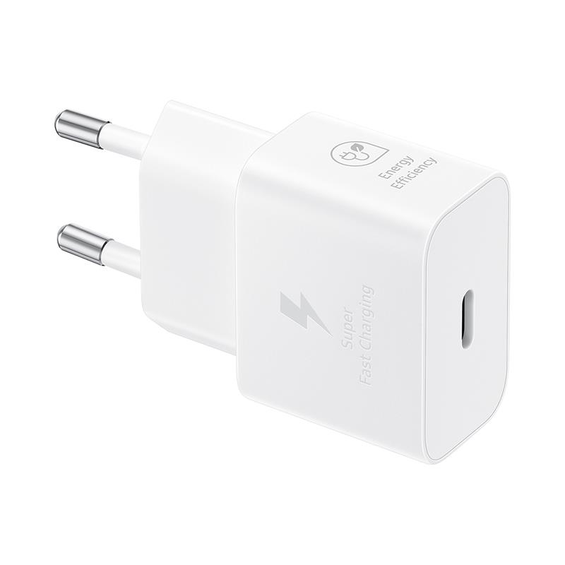 Samsung, USB-C, 25 W, white - Maitinimo adapteris Prekė - EP-T2510NWEGEU