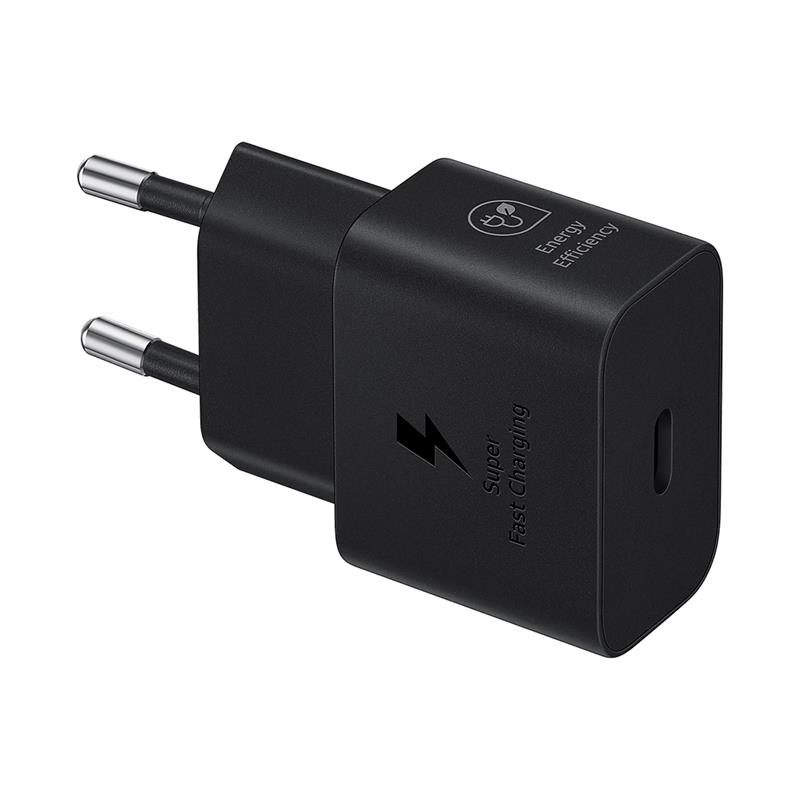 Samsung, USB-C, 25 W, black - Maitinimo adapteris Prekė - EP-T2510NBEGEU