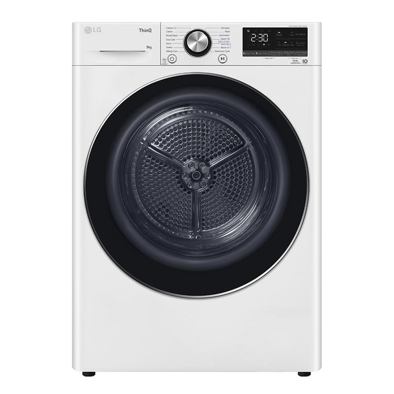 LG, Šilumos siurblys, 9 kg, gylis 66 cm - Džiovyklė