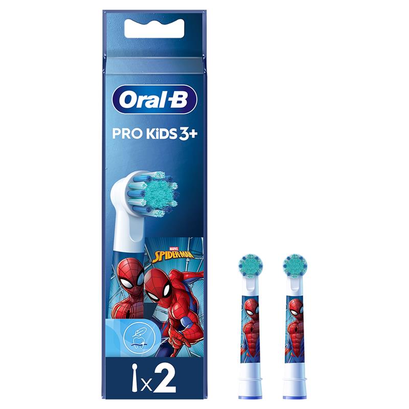 Braun Oral-B, Spiderman, 2 vnt. - Dantų šepetėlių antgaliai Prekė-EB10S-2K.SPIDERMAN