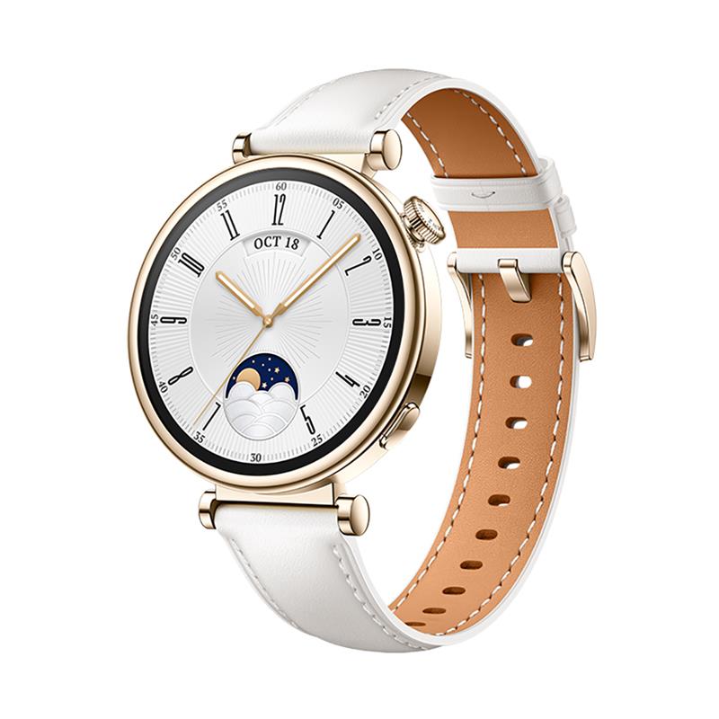 Išmanusis laikrodis Huawei Watch GT4, 41 mm, gold/white Prekė - 55020BJB