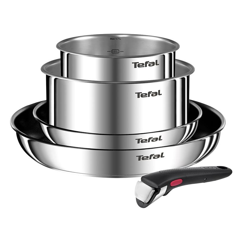 Puodų ir keptuvių rinkinys Tefal Ingenio Emotion, 5 dalys L897S574