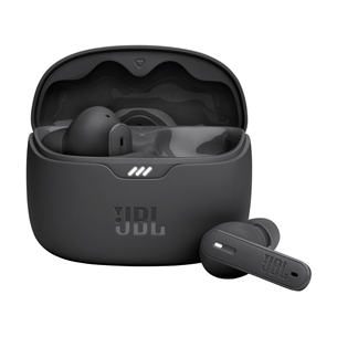 Belaidės ausinės JBL Tune Beam, ANC, juodos Prekė - JBLTBEAMBLK