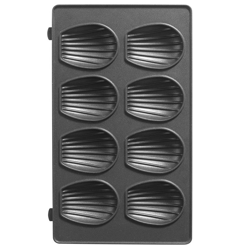 Tefal XA801512 Madeleine lėkštės, juodos