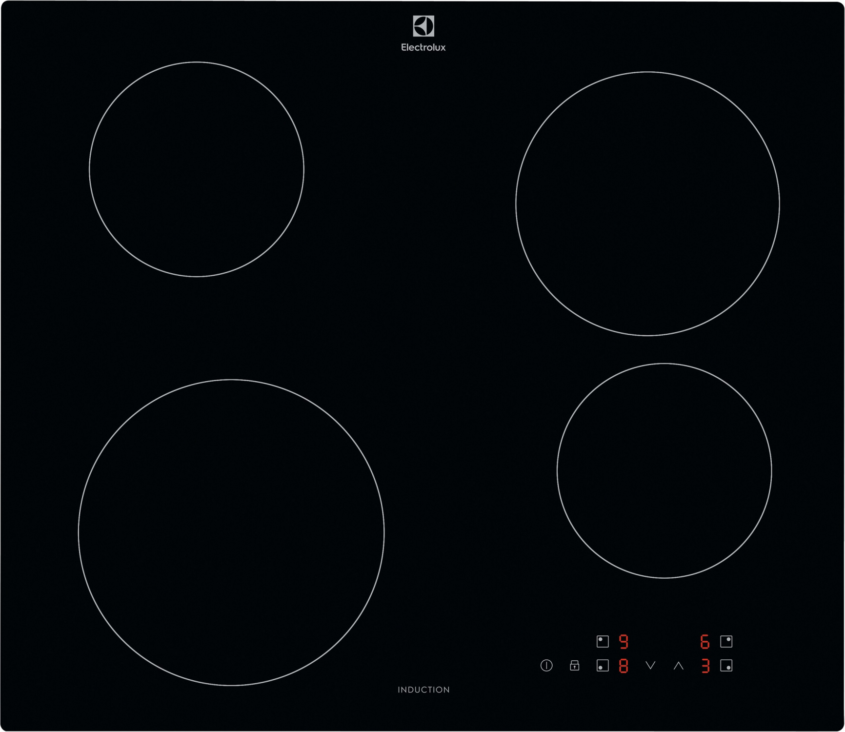 Kaitlentė Electrolux LIB60420CK, indukcinė, 52 cm