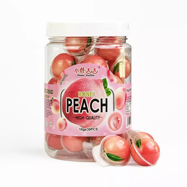 Guminukas su įdaru DEER DADA PEACH, 10g Guminukas su įdaru DEER DADA PEACH, 10g