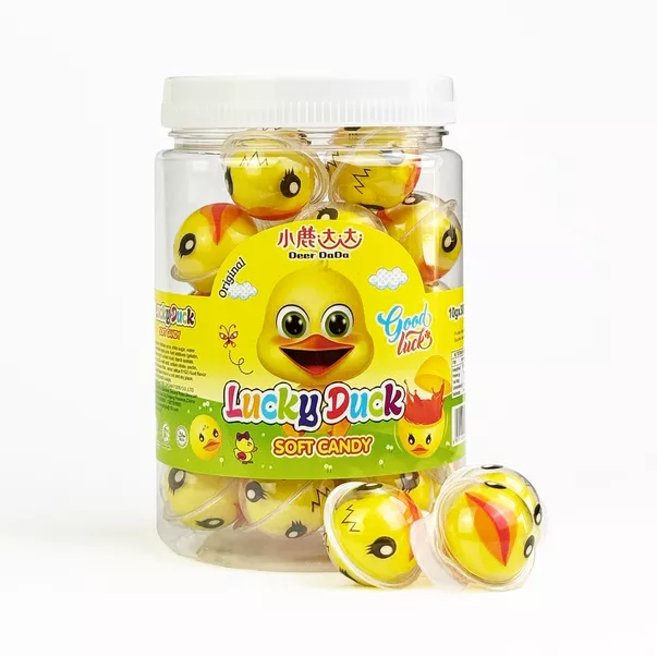 Guminukas su įdaru DEER DADA LUCK DUCK, 10g Guminukas su įdaru DEER DADA LUCK DUCK, 10g