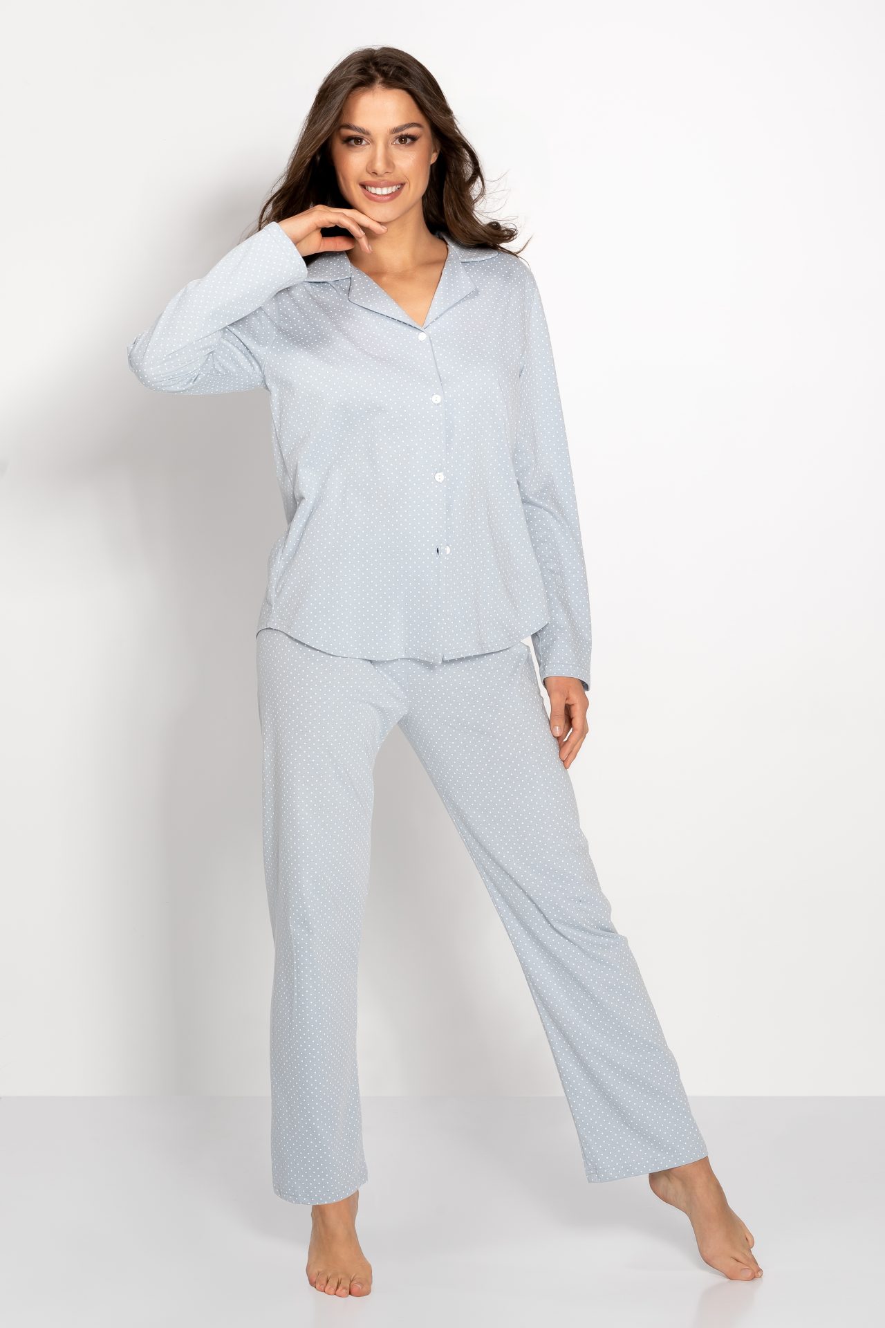 Pižama Always Classy M Dusty Blue