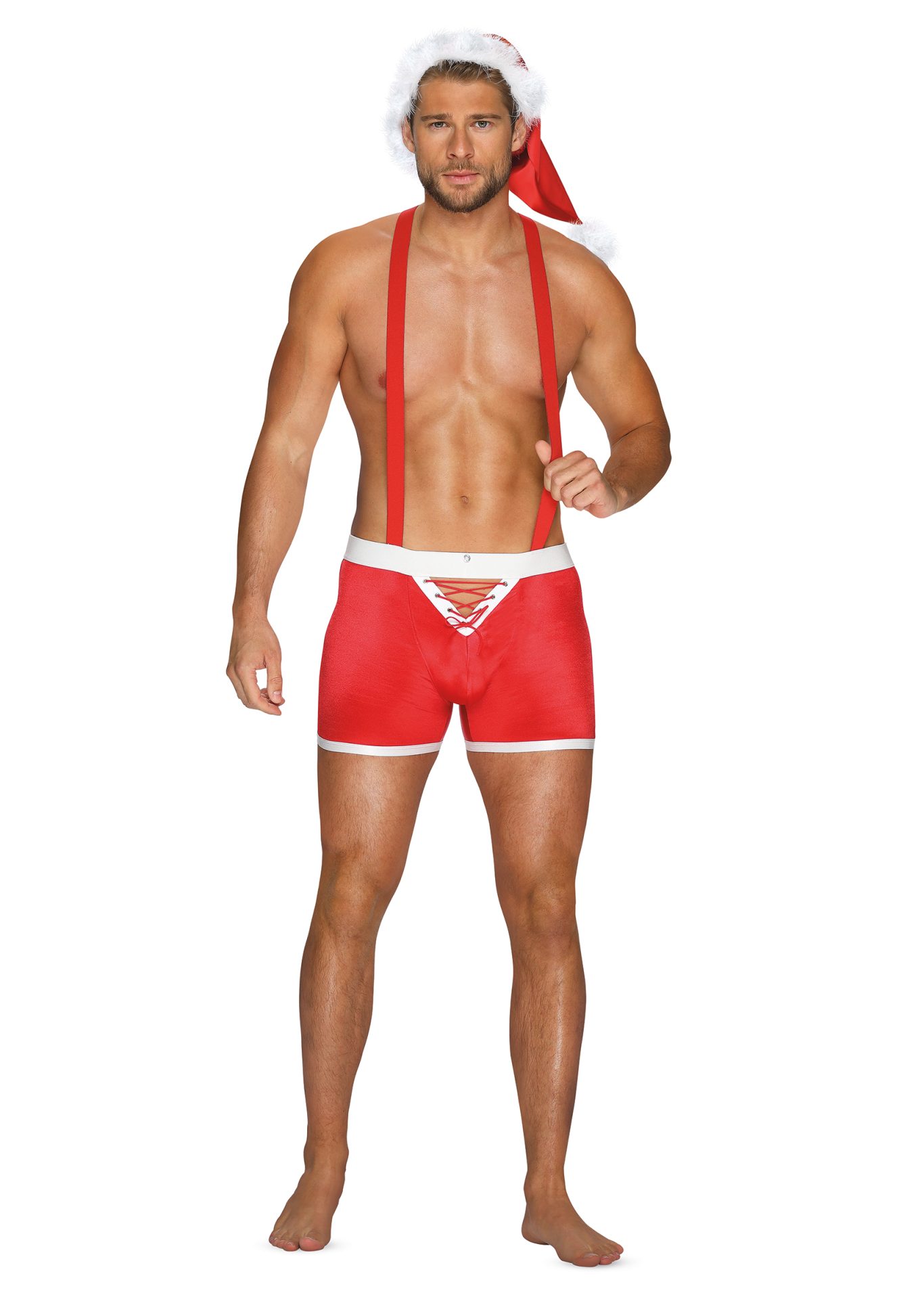 Komplektas Mr Claus S/M Czerwony