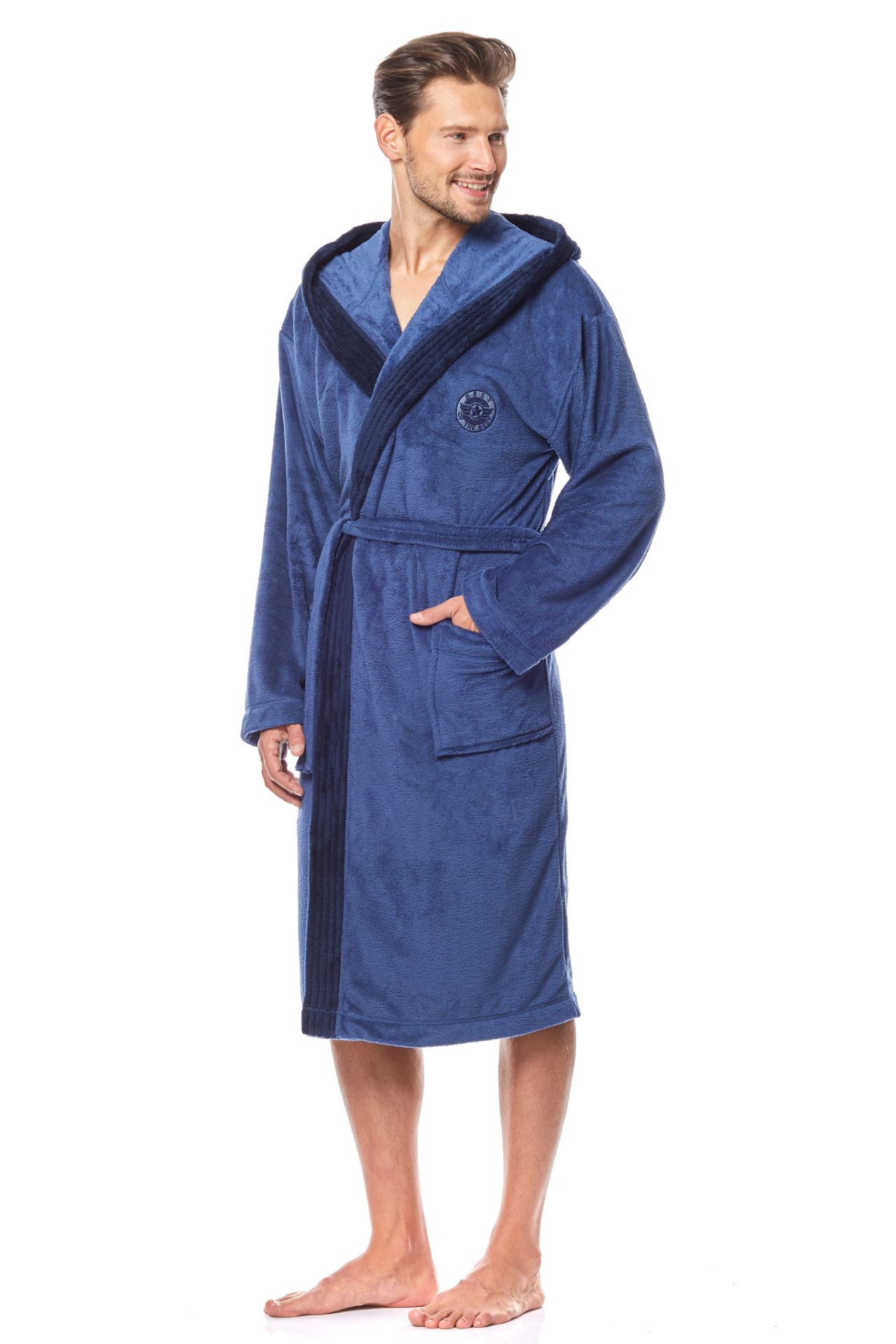 Chalatas George Navy L Navy