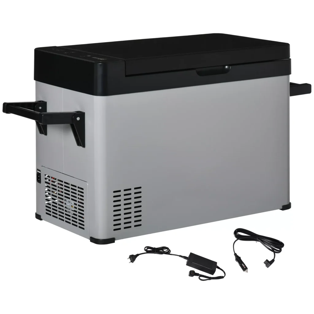 Automobilinis šaldytuvas 50L, 12/24V DC ir 110-240V AC