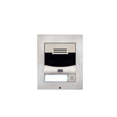 ENTRY PANEL IP SOLO W/O CAMERA/NICKEL 9155301S 2N|9155301S