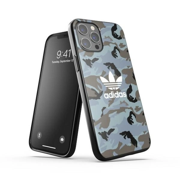 Adidas OR SnapCase Camo iPhone 12 Pro Max mėlyna/juoda 43703