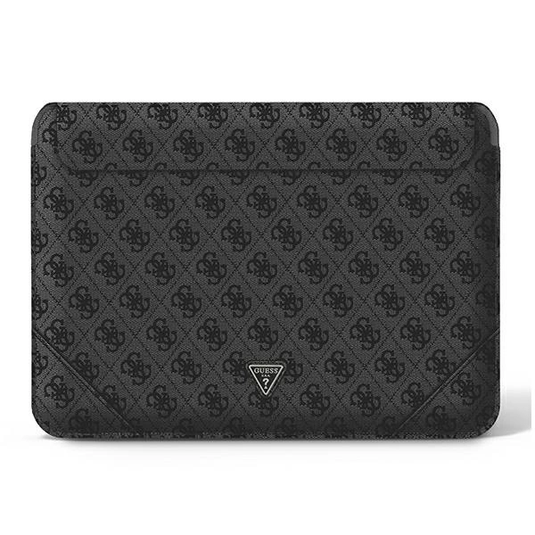 Guess 4G Uptown Triangle Logo dėklas 16'' nešiojamam kompiuteriui – juodas