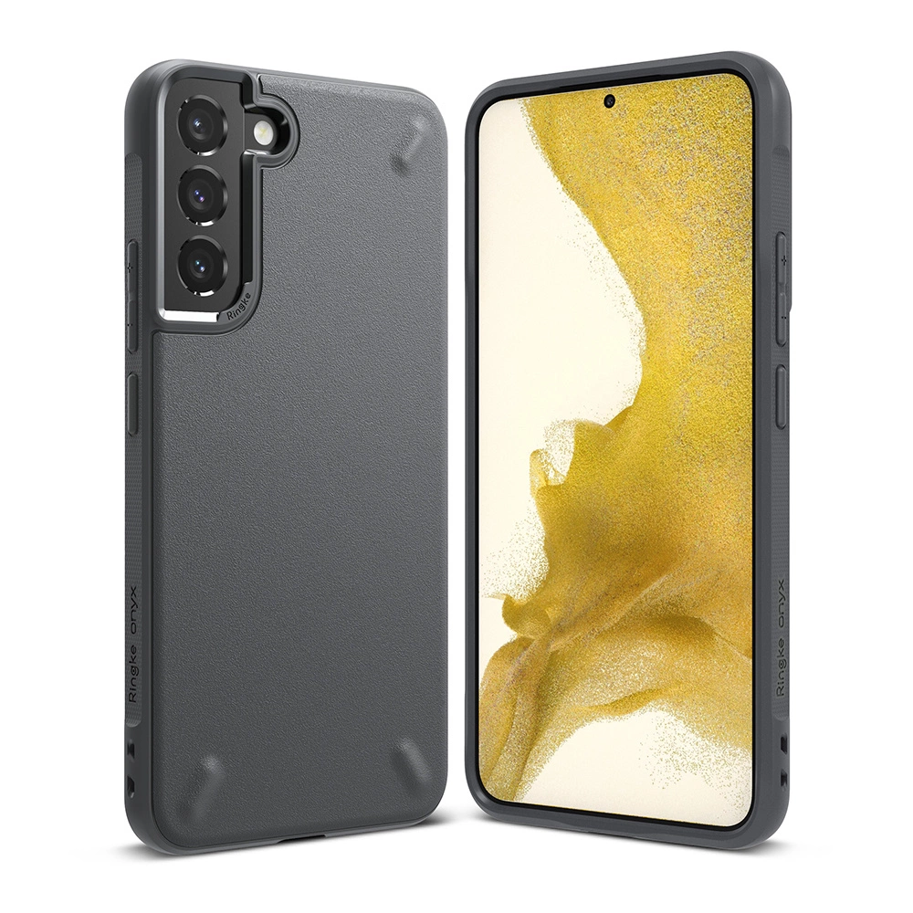 Ringke Onyx tvirtas TPU dėklas Samsung Galaxy S22 + (S22 Plus) pilkas