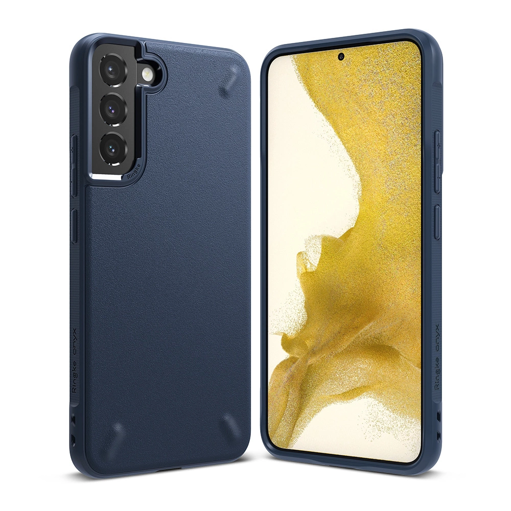 Ringke Onyx tvirtas dėklas Samsung Galaxy S22 + (S22 Plus) tamsiai mėlynas
