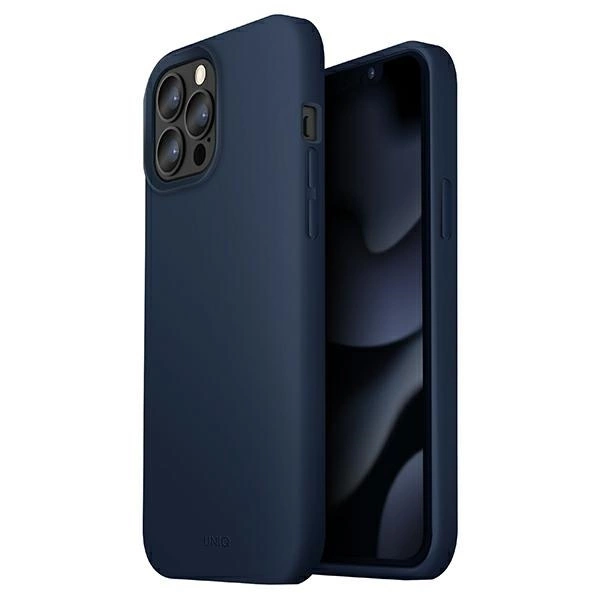 Uniq Lino dėklas iPhone 13 Pro / iPhone 13 - mėlynas