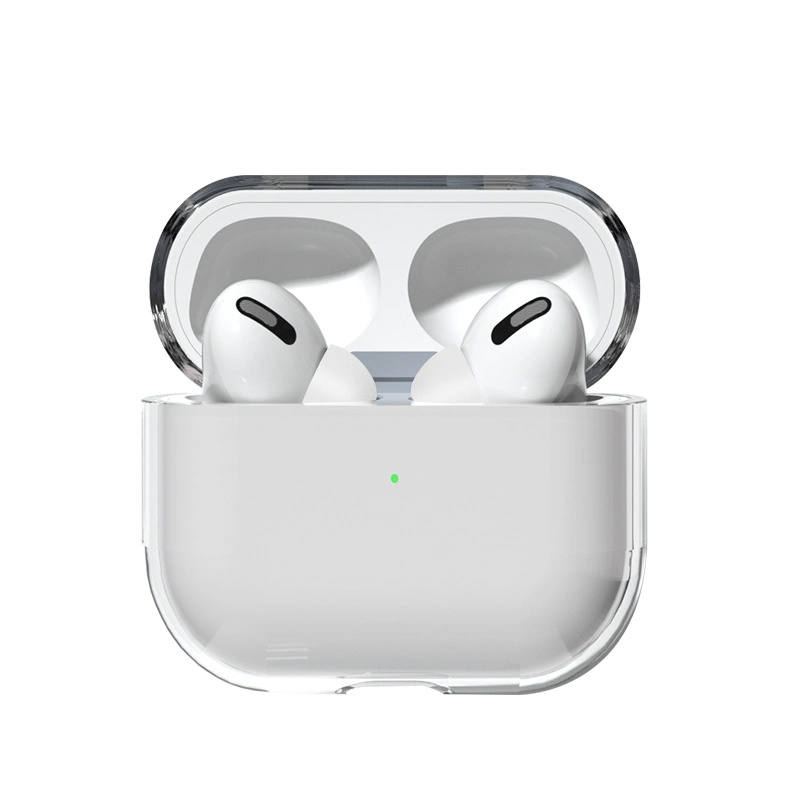 AirPods Pro dėklas tvirtas, skaidrus ausinių dangtelis (Case A)