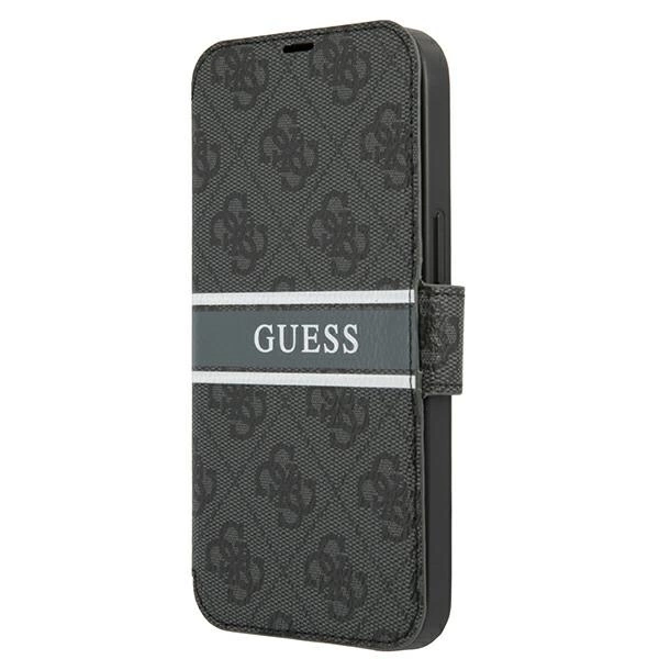 Guess GUBKP13X4GDGR iPhone 13 Pro Max 6,7" pilkas / grey book 4G Stripe