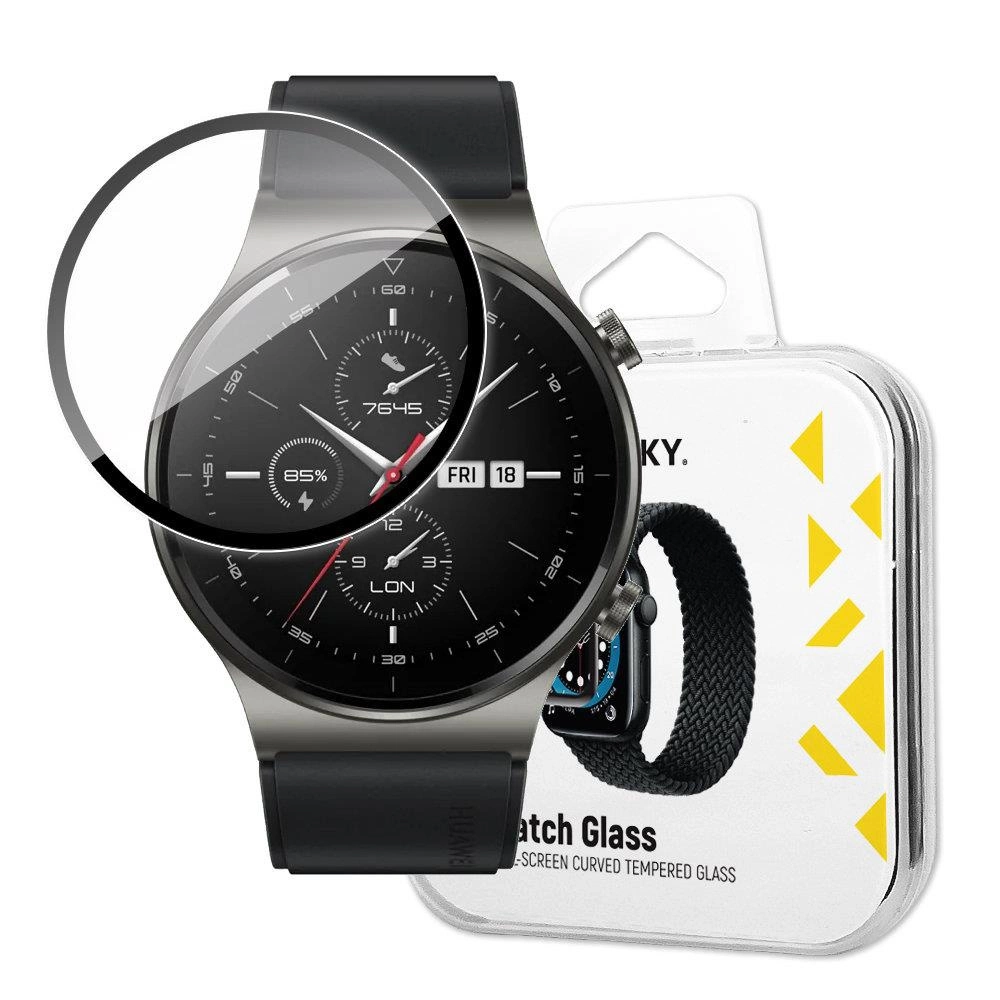 Wozinsky laikrodžio stiklas hibridinis Huawei Watch GT 2 46 mm juodas