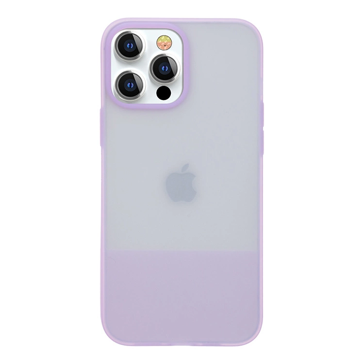 Kingxbar Plain Series silikoninis dėklas iPhone 13 Pro Max - violetinis