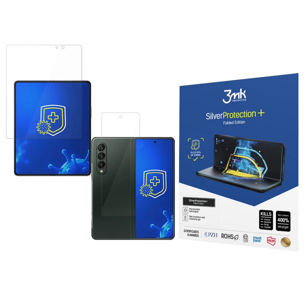 Samsung Galaxy Z Fold 3 5G - 3mk SilverProtection+ sulankstytas leidimas