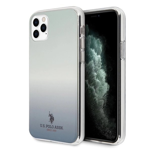 US Polo USHCN65TRDGLB iPhone 11 Pro Max mėlynas/Gradient raštų kolekcija