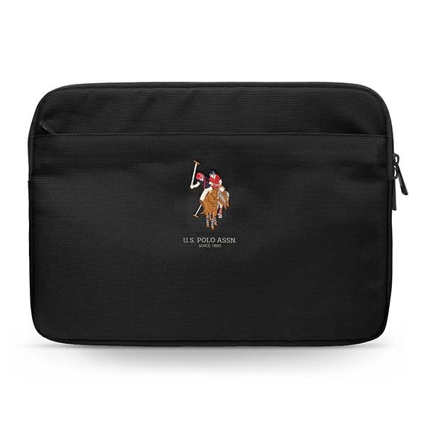 US Polo Assn. dėklas 13'' nešiojamam kompiuteriui – juodas