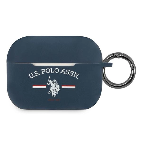 US Polo USACAPSFGV dėklas AirPods Pro tamsiai mėlynas