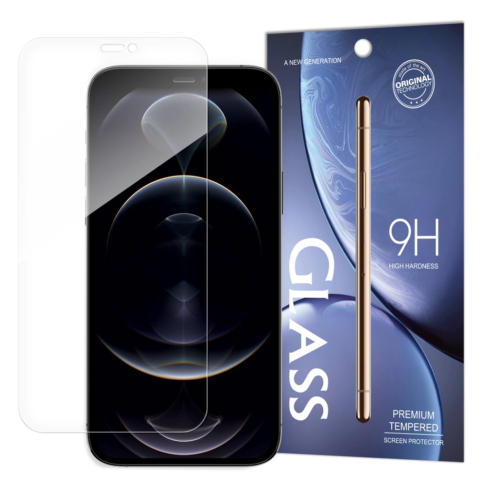 Grūdintas stiklas 9H iPhone 14 Max / 13 Pro Max (pakuotė – vokas)