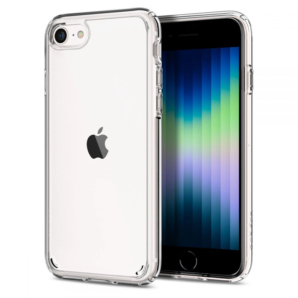 Spigen Ultra Hybrid dėklas iPhone 7 / 8 / SE 2020 / SE 2022 – skaidrus