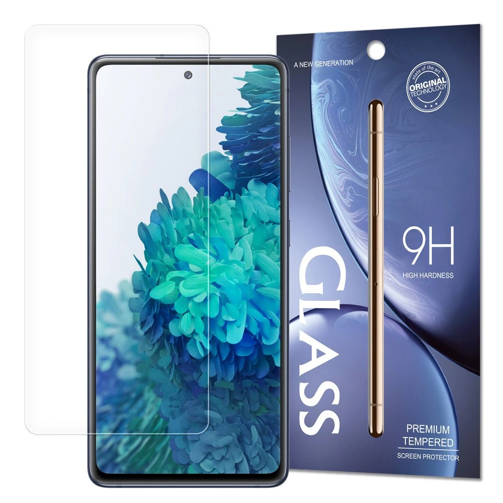 Grūdintas stiklas 9H Samsung Galaxy S20 FE 5G ekrano apsaugai (pakavimas - vokas)