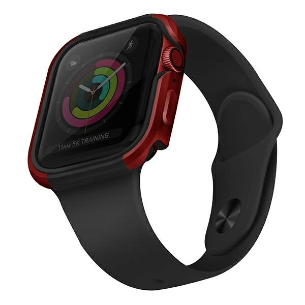 Uniq Valencia dėklas Apple Watch 4/5/6/SE 44mm - raudonas