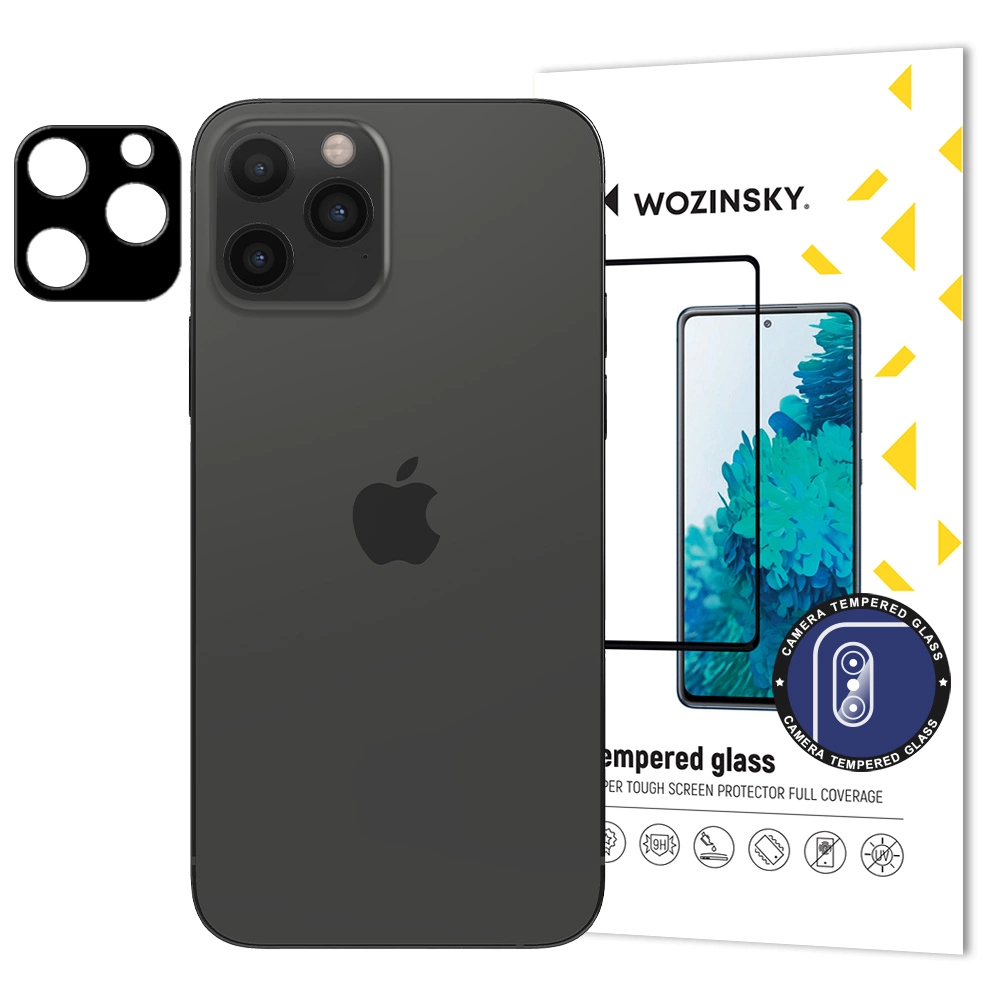 Wozinsky Full Camera Glass 9H grūdintas stiklas iPhone 12 Pro kamerai