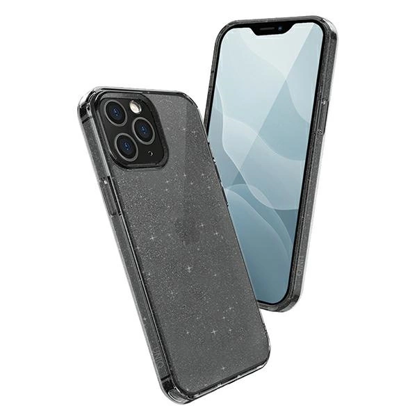 Uniq LifePro Tinsel dėklas iPhone 12 Pro Max - juodas