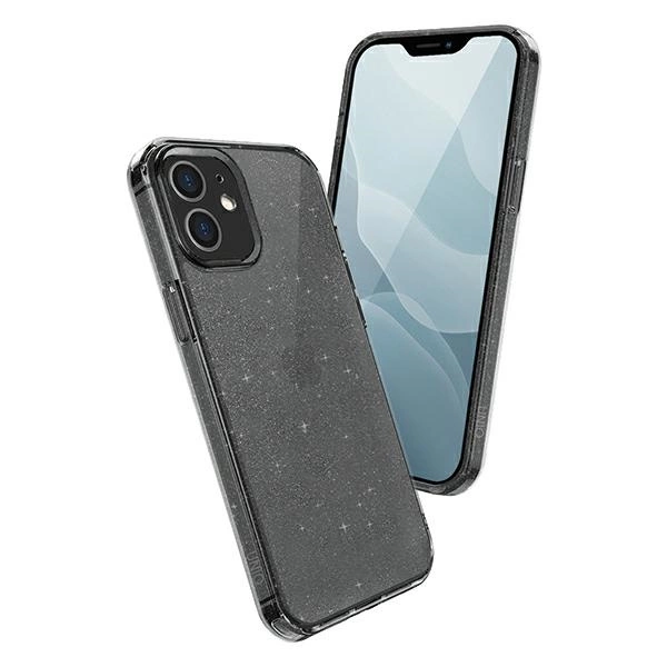 Uniq LifePro Tinsel dėklas iPhone 12 mini - juodas