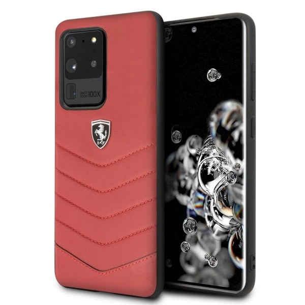 Ferrari Hardcase FEHQUHCS69RE S20 Ultra G988 raudonas/raudonas Heritage